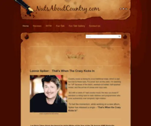 Nutsaboutcountry.com(     ) Screenshot