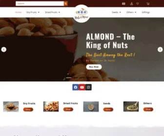 Nutsandmore.in(Buy Quality Dry Fruits & Dried Fruits Online in Delhi NCR) Screenshot