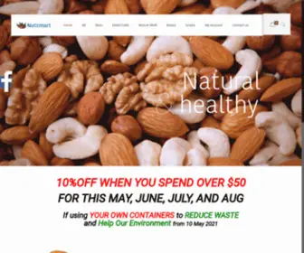 Nutsmart.com.au(Nuts, Dried, Fruit, Coffee) Screenshot