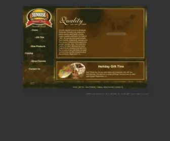 Nutsnmore.com(Sunrise Natural Foods) Screenshot