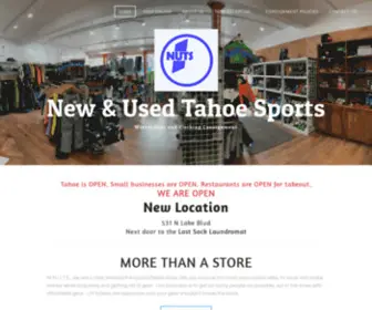 Nutsports.com(Tahoe's most affordable winter sports shop) Screenshot