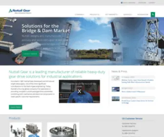 Nuttallgear.com(High Speed Gear) Screenshot