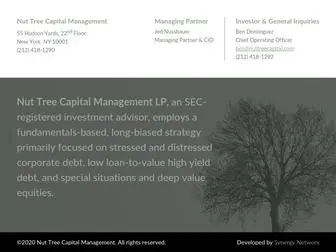 Nuttreecapital.com(Nut Tree Capital Management) Screenshot