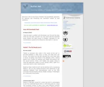 Nutval.net(NutVal) Screenshot