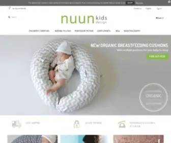 Nuunkidsdesign.com(Cojines lactancia y muebles para niños) Screenshot