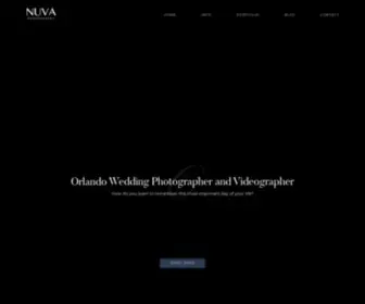 Nuvaphotography.com(Orlando Wedding Photographer & Videographer Nuva Photography) Screenshot