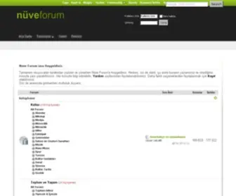 Nuveforum.net(Nüve) Screenshot