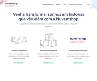 Nuvemshop.partners(Conta criada na Hostinger) Screenshot