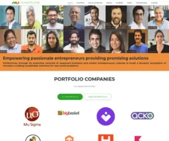 Nuventures.vc(Bootstrap) Screenshot