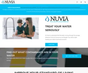 Nuviawater.com Screenshot