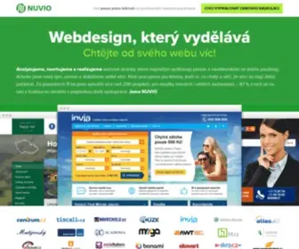 Nuvio.cz(Nuvio Webdesign) Screenshot