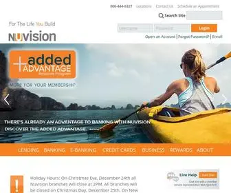 Nuvisionfederal.com(Nuvision Credit Union) Screenshot