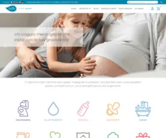 Nuvitababy.it(Sito Ufficiale Nuvita Baby) Screenshot