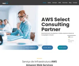 NuvMe.com.br(Serviços de Infraestrutura Amazon Web Services) Screenshot