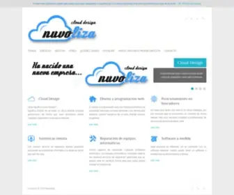Nuvoliza.com(Inicio) Screenshot