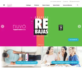 Nuvotupperwarebrands.com.uy(Nuvó) Screenshot