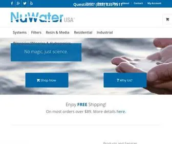 Nuwaterusa.com(NuWater USA) Screenshot