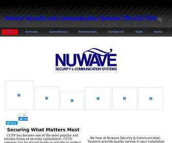 Nuwavesecurity.com(Nuwave Security and Communication Systems) Screenshot