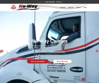 Nuway.com(Nu-Way) Screenshot