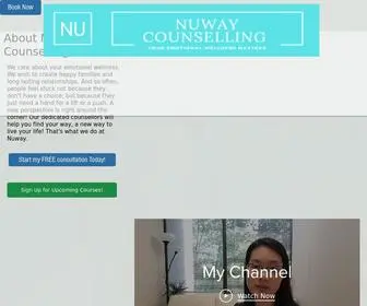 Nuwaycounselling.ca(Depression) Screenshot