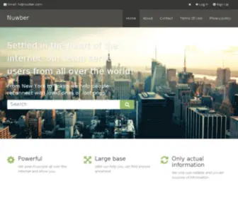 Nuwber.de(Nuwber) Screenshot