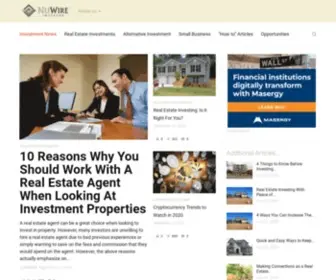 Nuwireinvestor.com(Alternative Investment Solutions) Screenshot