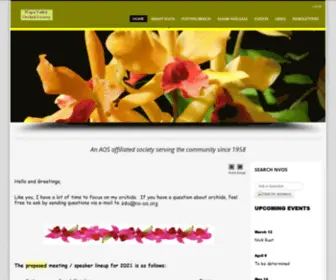 NV-OS.org(The Napa Valley Orchid Society's on) Screenshot