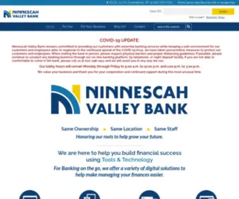 Nvalleybank.com(Ninnescah Valley Bank) Screenshot