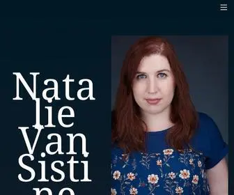 Nvansistine.com(Natalie Van Sistine Voice Actor) Screenshot