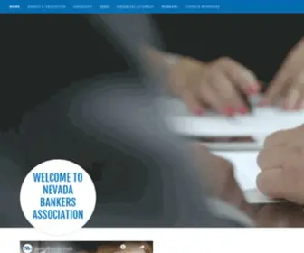 Nvbankers.org(Nevada Bankers Association) Screenshot