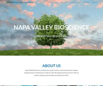 Nvbio.com(Napa Valley Bioscience) Screenshot