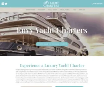 NVcharters.com(Envy Yacht Charters) Screenshot