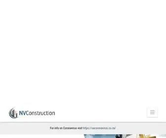 Nvconstruction.co.za(Welcome) Screenshot