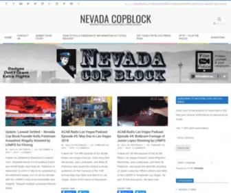 Nvcopblock.org(Nevada CopBlock) Screenshot