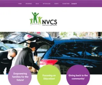 NVcsinc.org(North Valley Caring Services) Screenshot