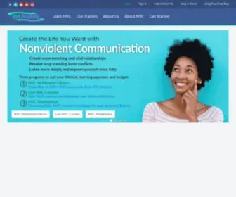 NVCtraining.com(Nonviolent Communication Training) Screenshot
