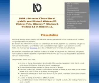Nvda-FR.org(NVDA) Screenshot