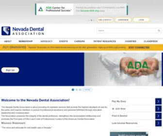 Nvda.org(Nevada Dental Association) Screenshot