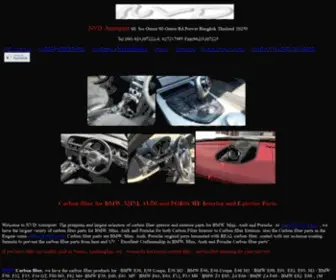 Nvdautosport.com(BMW Mini Porsche Audi Carbon fiber parts and accessories) Screenshot