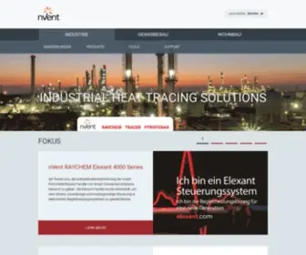 Nventthermal.ch(Elektrische Begleitheizung) Screenshot