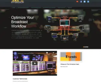 Nverzion.com(Broadcast Automation) Screenshot