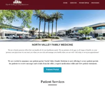 NVFM.com(North Valley Family Medicine) Screenshot