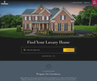 Nvhomes.com(Buy New Construction Homes for Sale) Screenshot