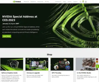 Nvidia.co.uk(World Leader in Artificial Intelligence Computing) Screenshot