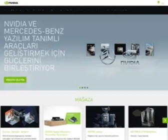 Nvidia.com.tr(Yapay Zekaya Dayalı Bilgi İşlemde Dünya Lideri) Screenshot