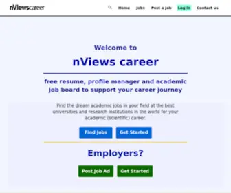 Nviewscareer.com(NViews career) Screenshot