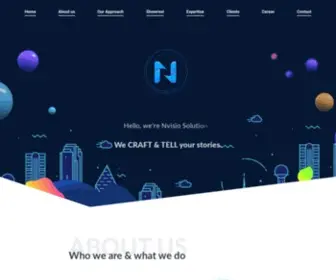 Nvisio.net(Nvisio Solutions Home) Screenshot