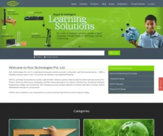 Nvistech.com(Nvis Solutions) Screenshot