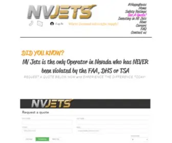 Nvjets.com(Aviation Safety) Screenshot