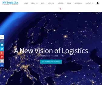 Nvlogistics.com(A New Vision of Logistics) Screenshot